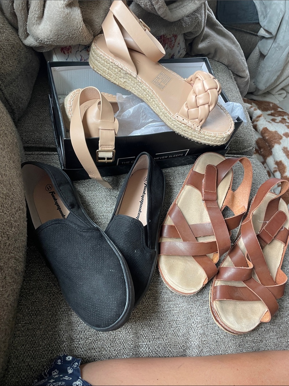 Platform Sandal and Shoes Lot - Women Size 11